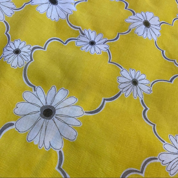 ❌SOLD🏷Vintage 1960s Flower Power mini dress - Picture 10 of 11